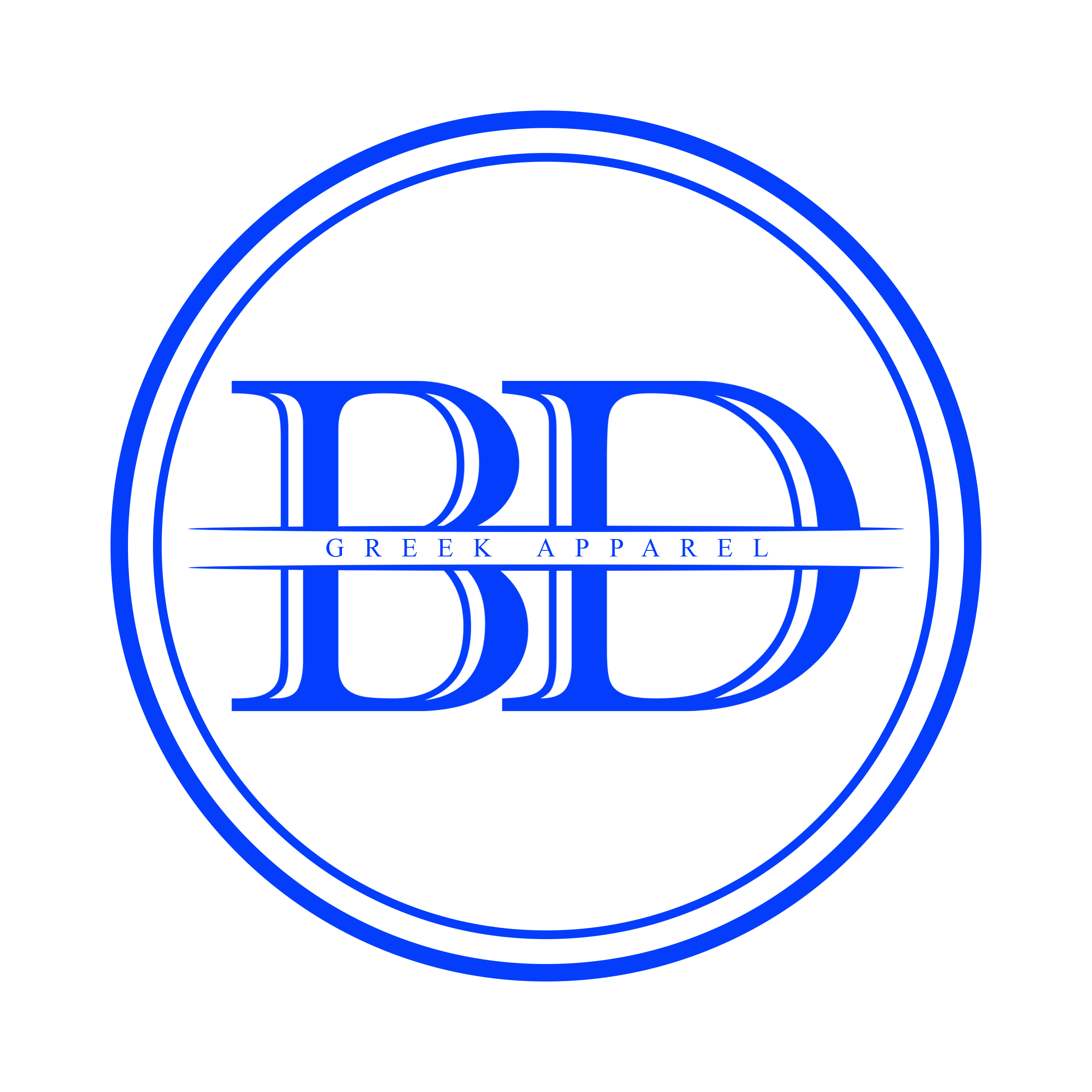 Blu Divinity circular hang tag logo