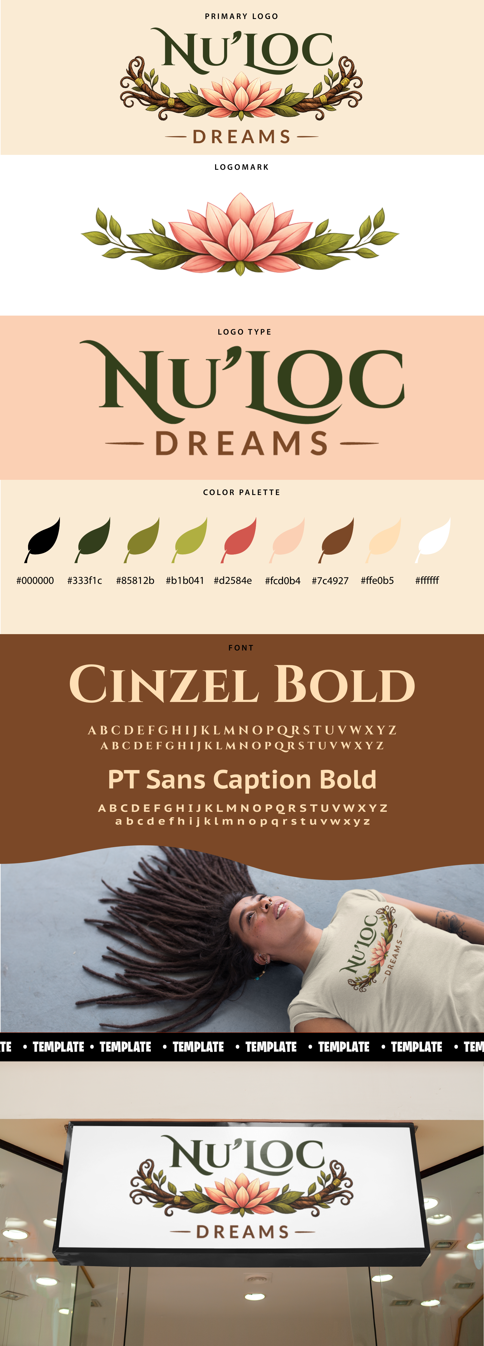 Nu'Loc Dreams brand presentation